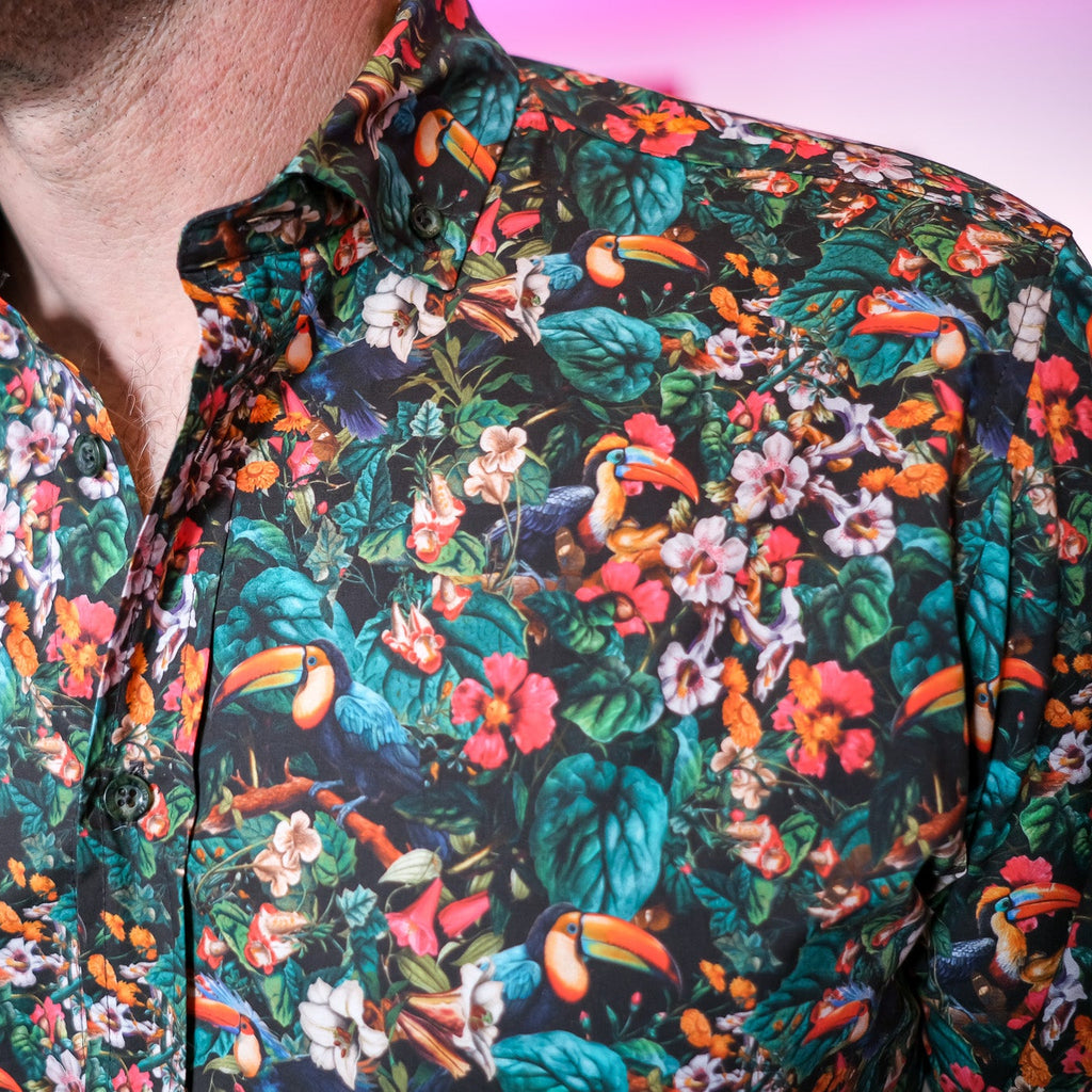 shirt pattern jungle
