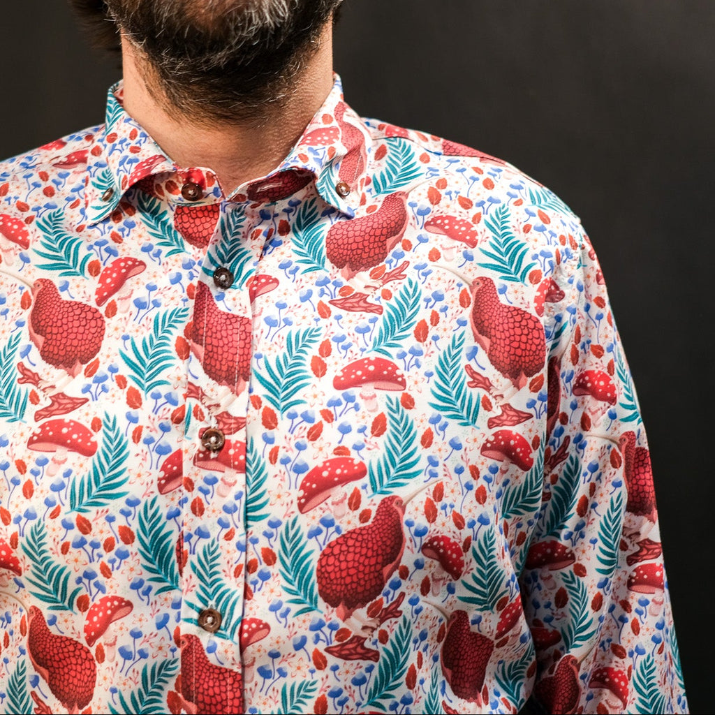 kiwi shirt pattern tencel
