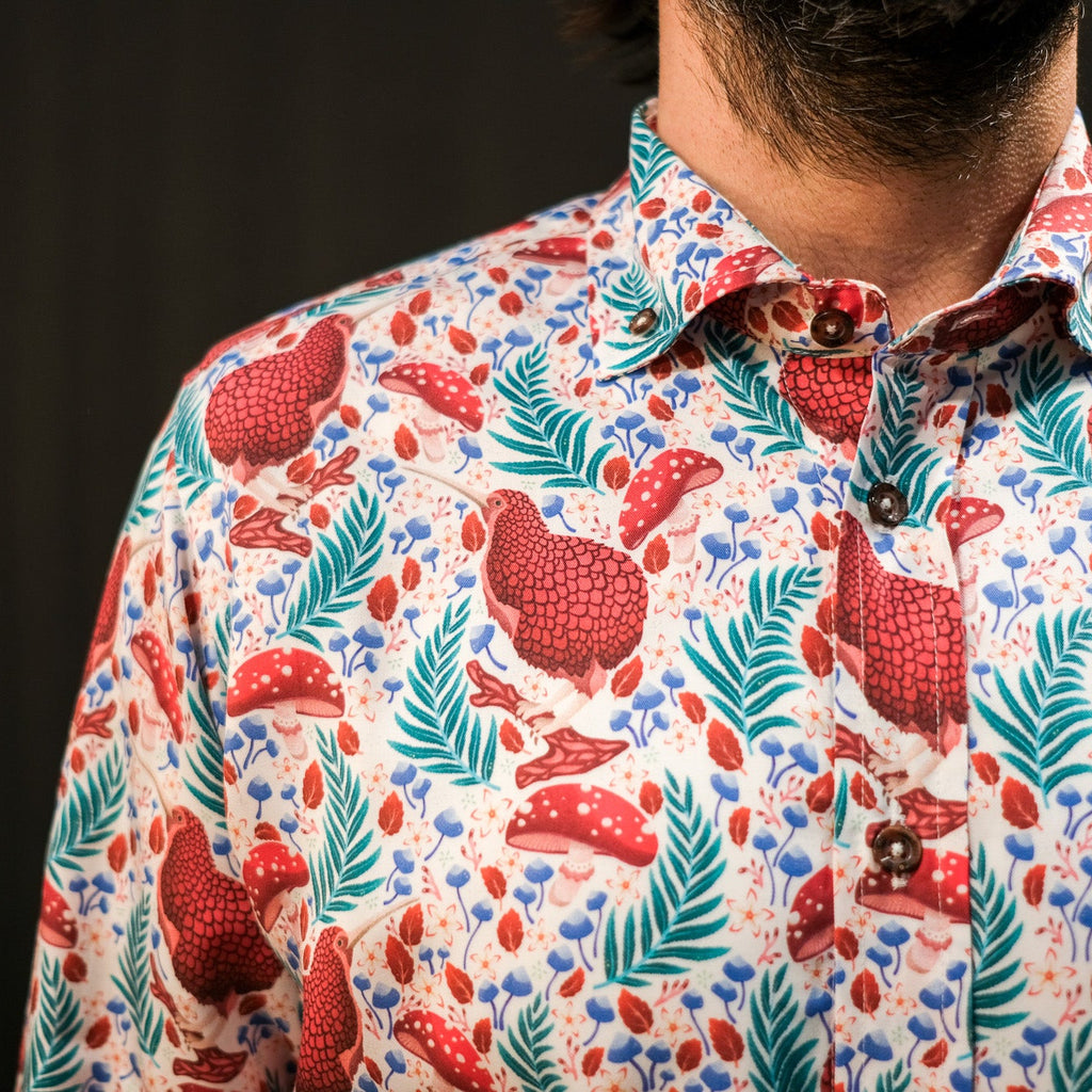 kiwi shirt pattern tencel